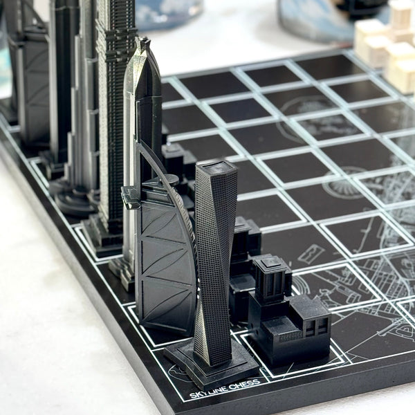 Chess Set <br> Dubai Edition with Dubai Map Board
