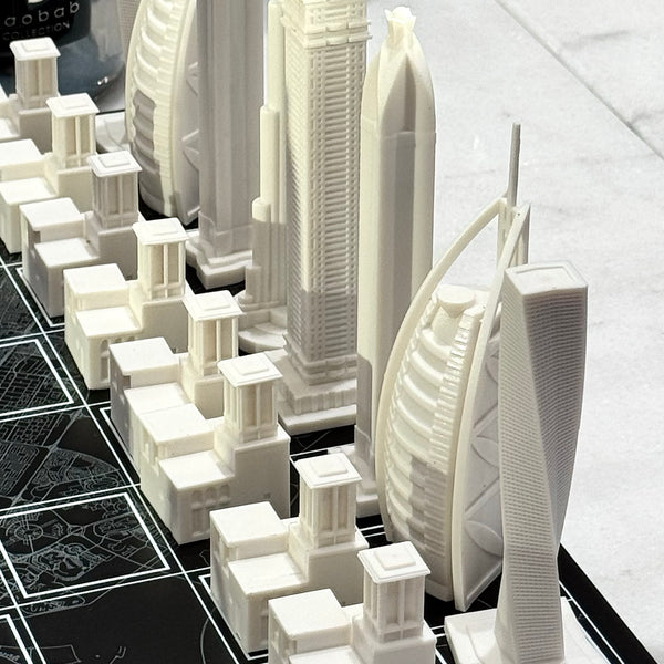 Chess Set <br> Dubai Edition with Dubai Map Board