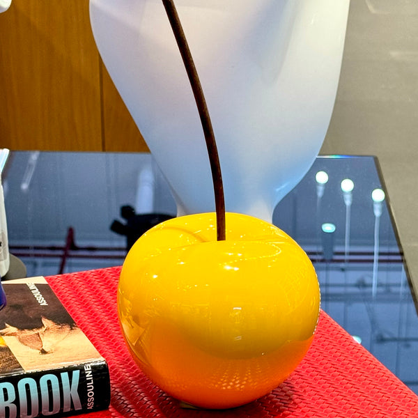 Cherry Brilliant Glazed <br> Yellow <br> (Ø 12 x H 12.5) cm