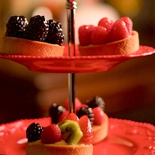 Guendalina Food Stand <br> Red