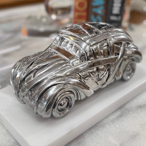 Charlie <br> 
Nickel
<br> (D 12 x W 34 x H 19) cm