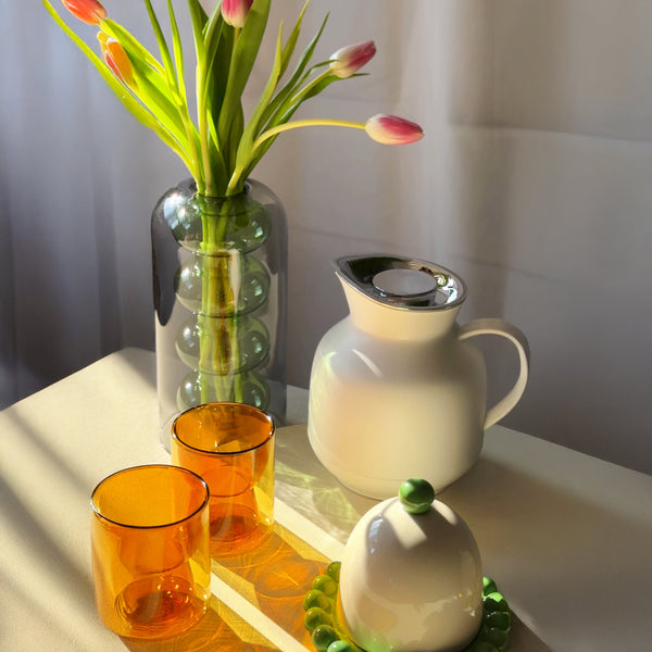 Tip Tap Tumbler Glass <br>
Set of 2 <br>
250 ml