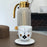 Diana Carafe with Leather Cover <br> Shiny Gold / Cream <br> 1.5 Liters