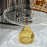 Fruits and Flowers Raised Food Stand <br> 
Yellow Pear <br> 
(Ø 20 x H 13.3) cm
