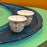 Moon Platter <br> Dark Blue <br> Set of 2