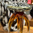 Jellyfish Decorative Ornament <br>
White / Black / Brown <br>
Set of 2