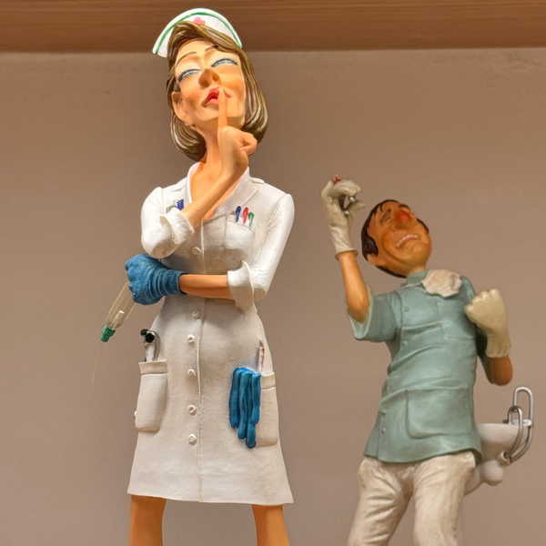 The Nurse <br> (L 9 x H 24) cm