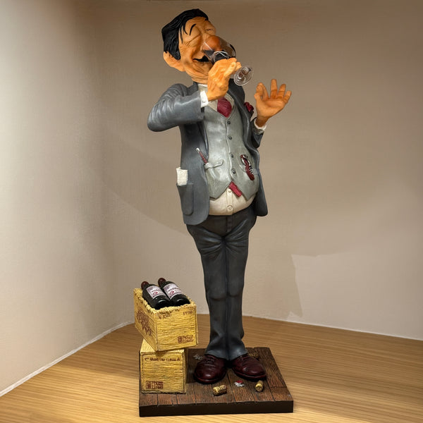 The Wine Taster <br> (L 17 x H 44) cm