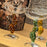 Desert Plants Champagne Bowl <br> 
Green Cactus <br> 
(Ø 12 x H 17) cm