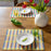 Umami Placemat <br> Green <br> (L 44 x W 33) cm