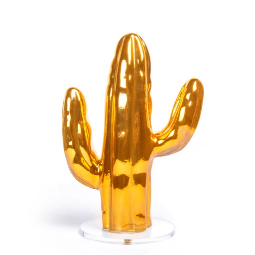 Cactus Shape <br> Gold<br>(L 22 x H 30) cm