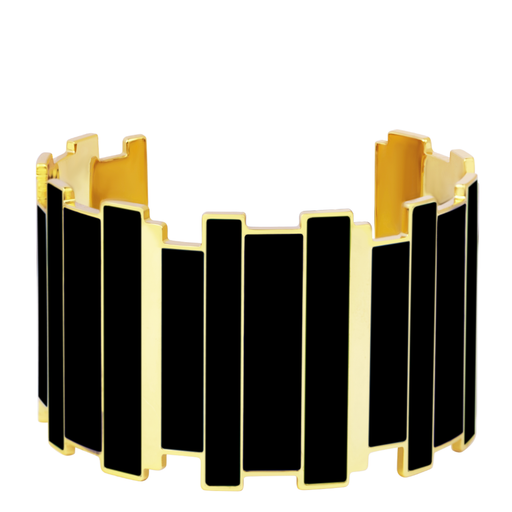 Inès Multicolor Cuff <br>
Carbon Black