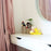Flowerthief Vase <br> Yellow <br> (L 16 x W 4 x H 8.5) cm