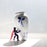 My Superhero Vase <br> Glossy Dutch Blue <br> (H 37) cm