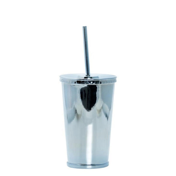 Milkshake <br> Platinum Silver <br> (Ø 13 x H 32.5) cm