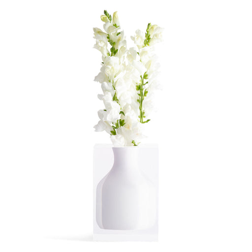 Hogan Vase <br> Hamptons White