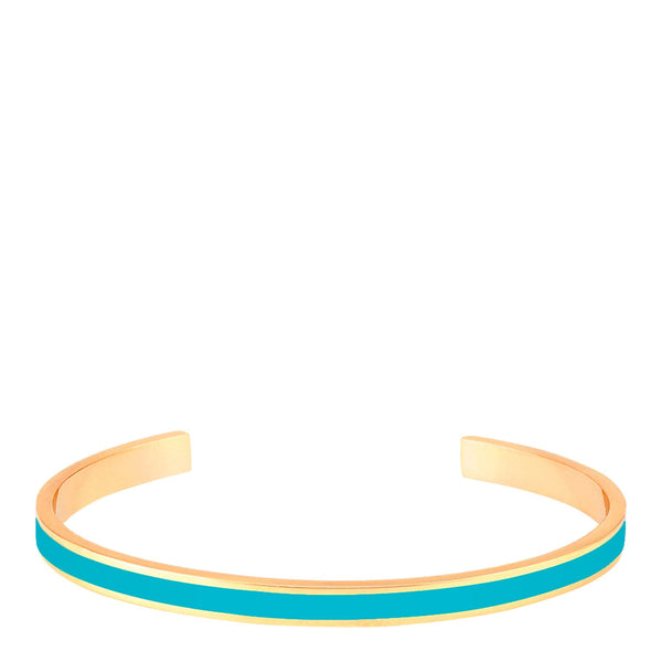 Thin Cuff <br>
Turquoise Blue