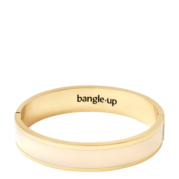 Bangle Bracelet <br> White Sand <br> (17-19) cm