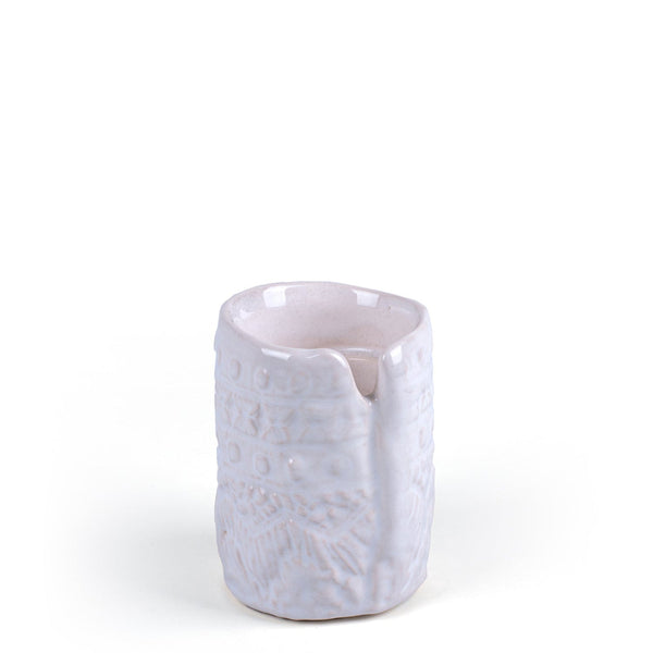 Candle Holder White <br> Set of 5
