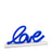 Love <br> 
Blue
<br> (D 6 x W 30 x H 15) cm