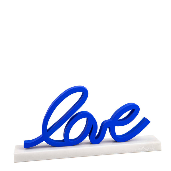 Love <br> 
Blue
<br> (D 6 x W 30 x H 15) cm