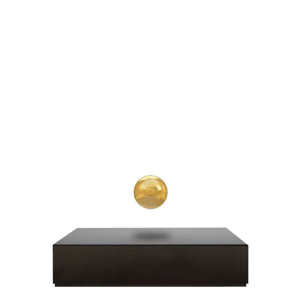 Levitating Buda Ball <br> Black Base / Gold Sphere