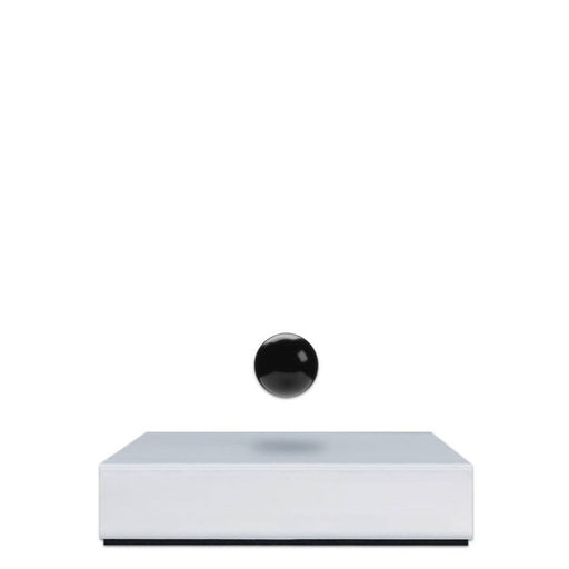 Levitating Buda Ball <br> White Base / Black Sphere