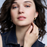 Lumi Pearl Mini Hoop Earrings<br> White Sand