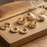 Drop Earrings<br> White Sand