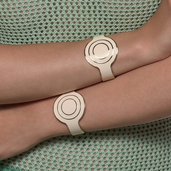 Gypset Cuff<br> White Sand