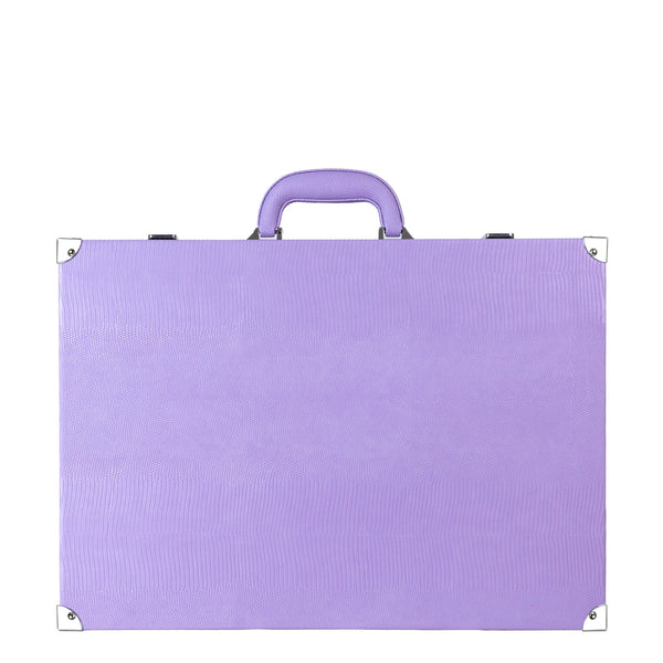 Lilac Lizard <br> Backgammon Set with Handle <br> (L 52 x W 36) cm