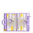 Lilac Lizard <br> Backgammon Set with Handle <br> (L 52 x W 36) cm
