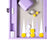 Lilac Lizard <br> Backgammon Set <br> (L 38 x W 24.5) cm