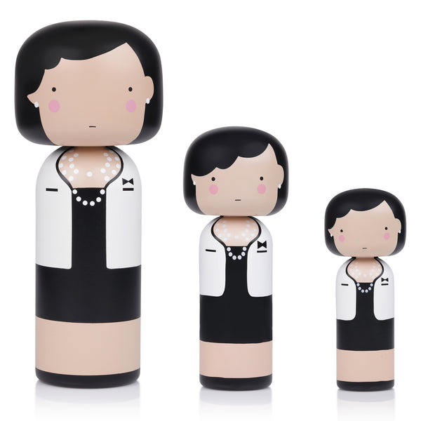 Coco Kokeshi Doll <br>
(H 21.5) cm