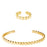 Lumi Cuff & Ring <br> Light Gold <br> Set of 2