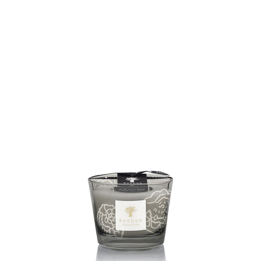 Collectible Roses Grey Candle <br> Bergamot, Earl Grey Tea, Musk <br> Limited Edition <br> (H 10) cm