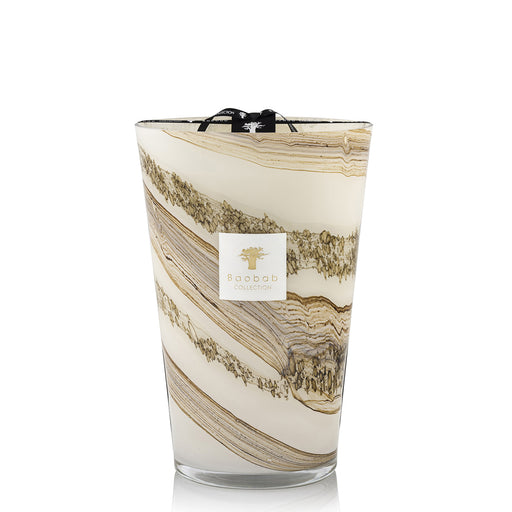 Sand Siloli Candle <br> Cedarwood, Tonka Bean, Green Lemon <br> (H 35) cm