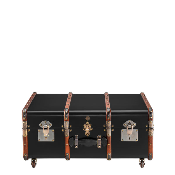 Stateroom Trunk Table <br> Black <br> (L 82 x H 46) cm