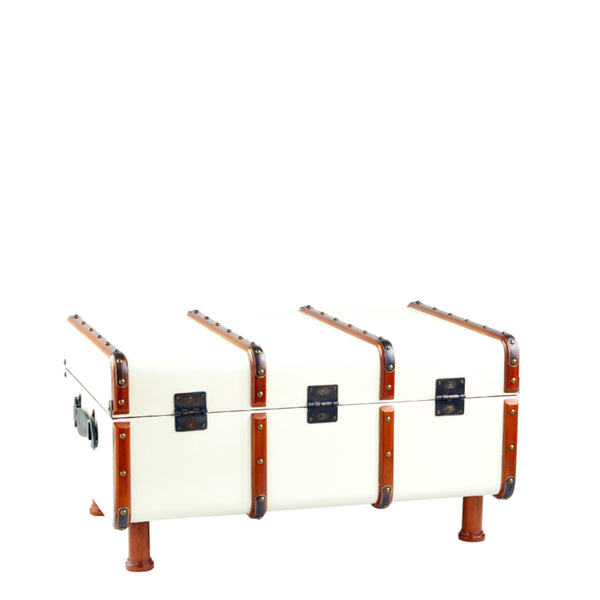 Stateroom Trunk Table <br> Off White <br> (L 82 x H 46) cm