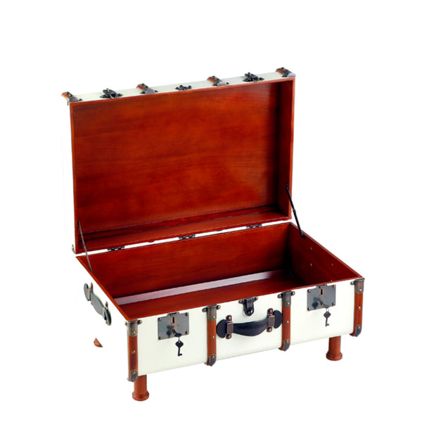 Stateroom Trunk Table <br> Off White <br> (L 82 x H 46) cm