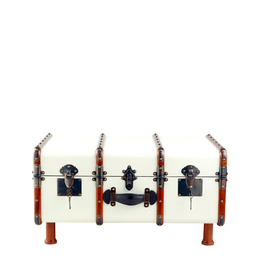 Stateroom Trunk Table <br> Off White <br> (L 82 x H 46) cm