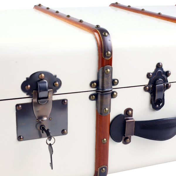 Stateroom Trunk Table <br> Off White <br> (L 82 x H 46) cm