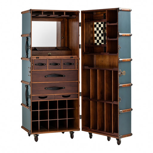 Stateroom Bar <br> Petrol <br> (L 61 x H 150) cm