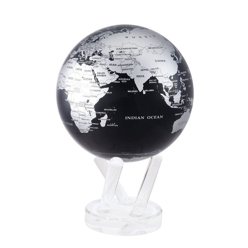 Globe <br> Black & Silver <br> (Ø 16 x H 23) cm