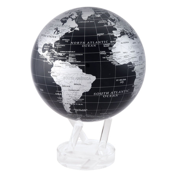 Globe <br> Black & Silver <br> (Ø 21 x H 29) cm