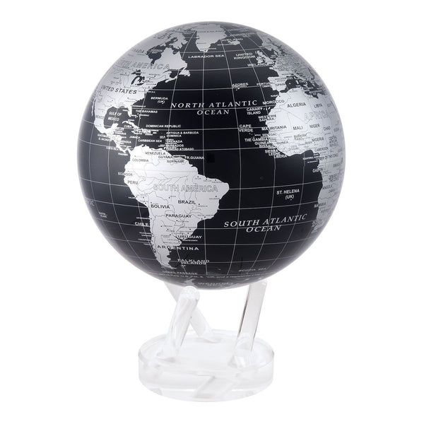 Globe <br> Black & Silver <br> (Ø 21 x H 29) cm