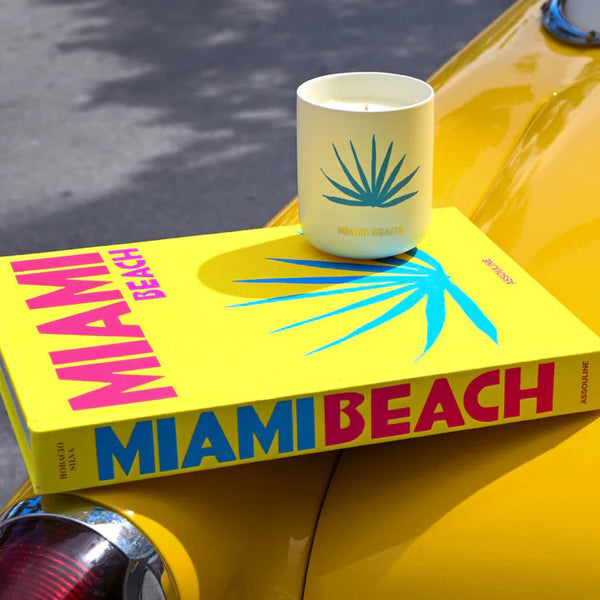 Miami Beach Candle <br>
(H 10.2) cm