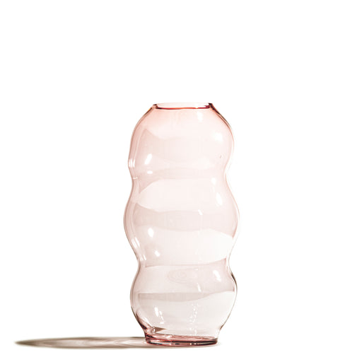 Muse Vase <br> Clear Copper <br> (Ø 15 x H 31) cm