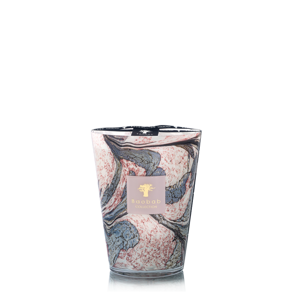 Leaves Manon Candle <br> 
Blackcurrant, Rose, Sandalwood
<br> Limited Edition
<br> (H 24) cm