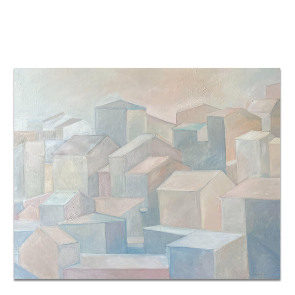 Mostar. White City <br> (H 80 x L 100) cm